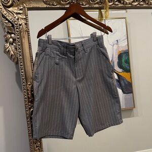 Monarchy Gray Pinstripe Men's Shorts